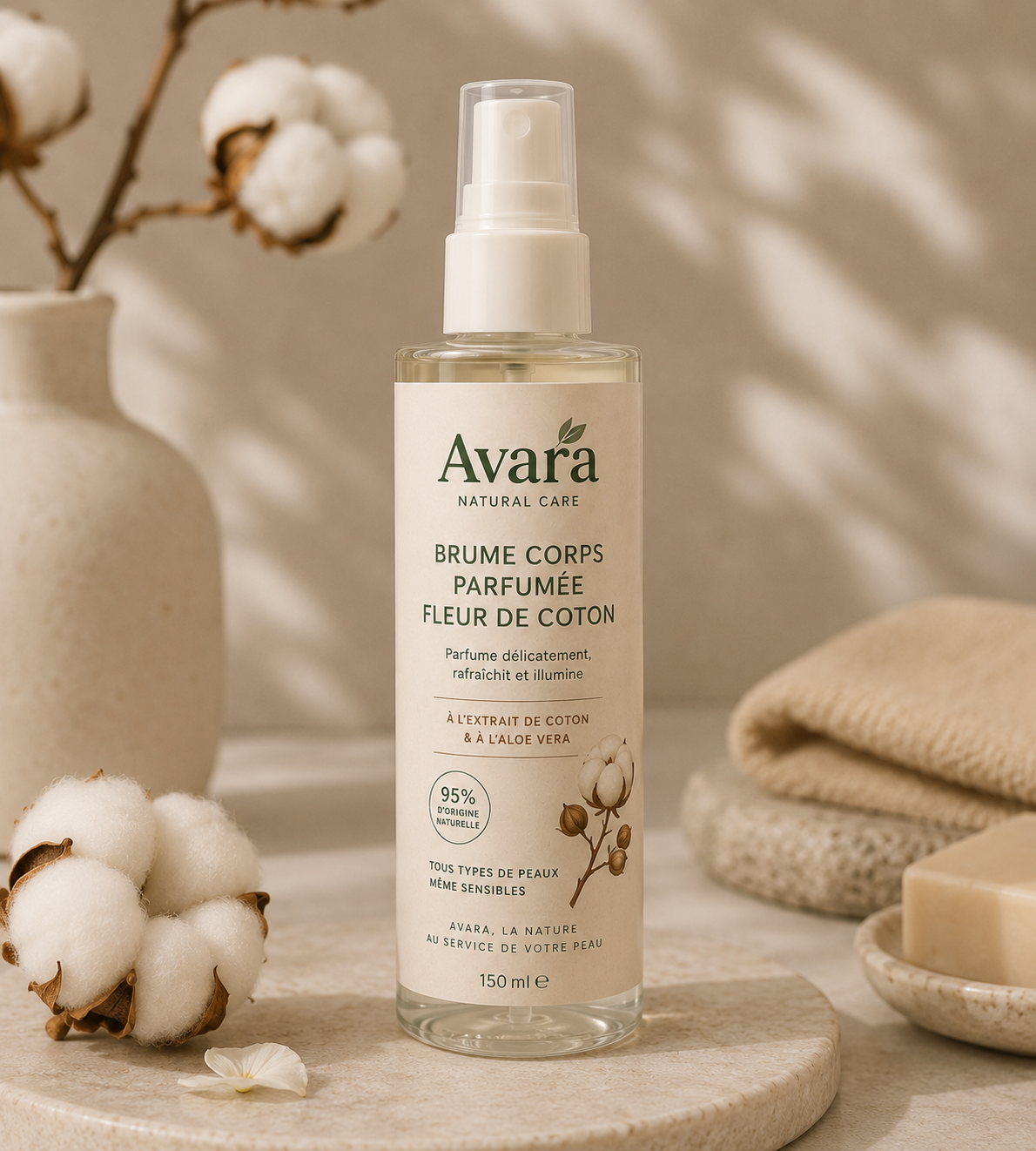 Brume Corps Parfumée Fleur de Coton
